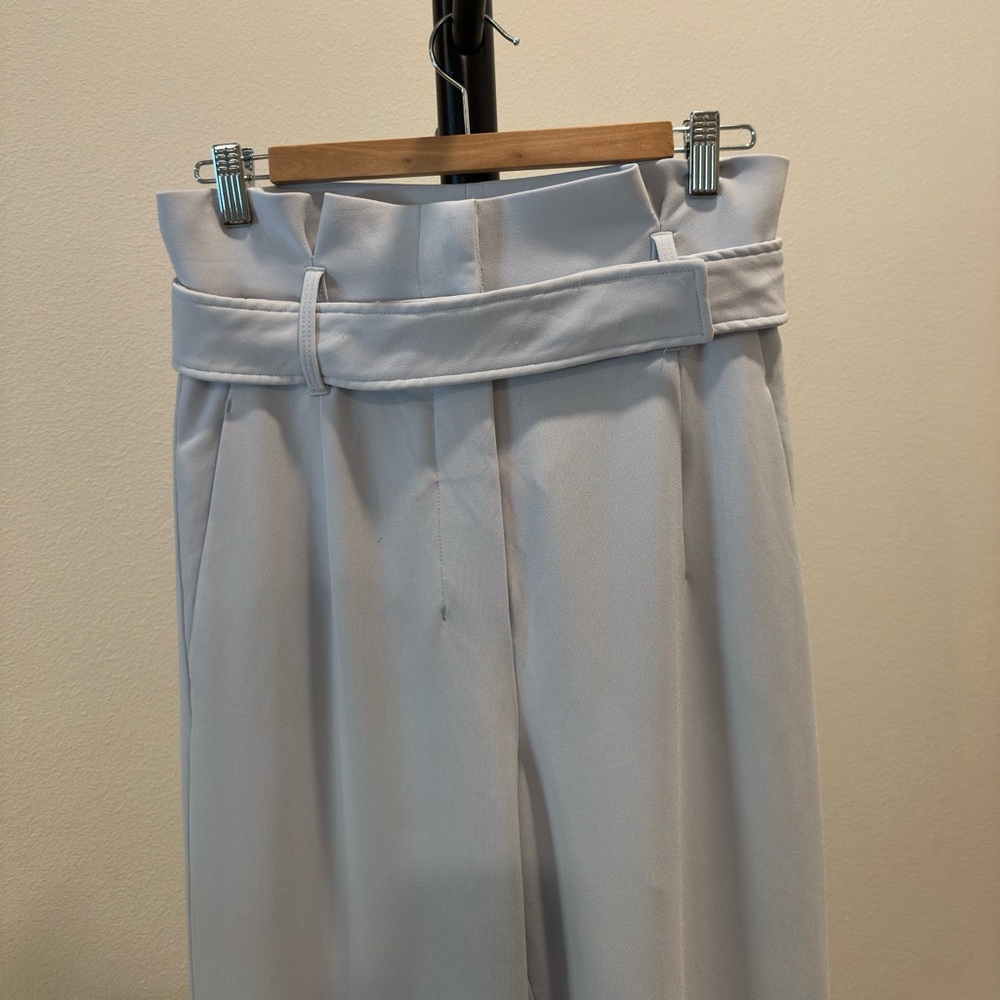Babaton Aritzia Jermaine Paper Bag High Waist Wide Leg Pants Size 8 - Picture 3 of 8